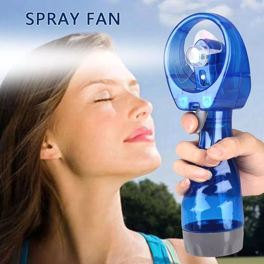 Plastic Portable Mini Mist Fan With Water Spray