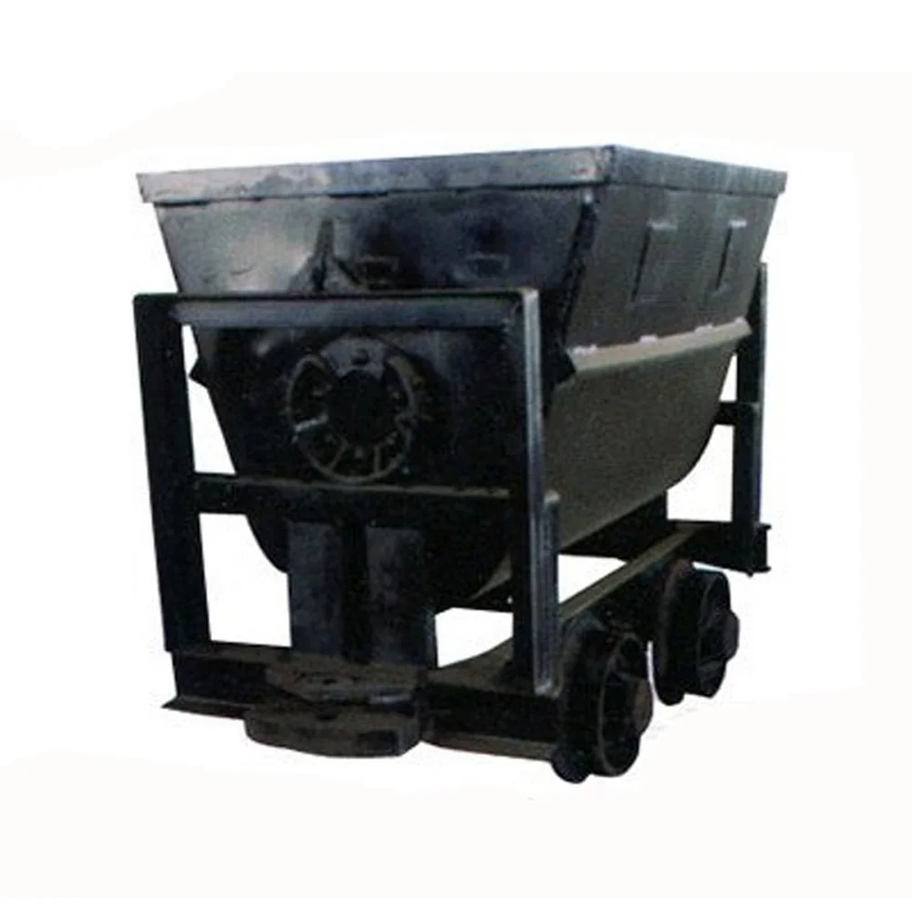 High Quality Complete Category KFU Series Bucket-tipping Mine Car Iron Coal Mining Ore Carts For Transportation