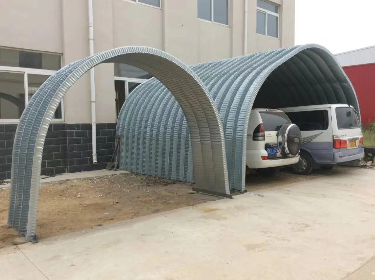 120 подвижная кровельная машина с прицепом Longshun K Arch Span самоподдерживаемая кривая