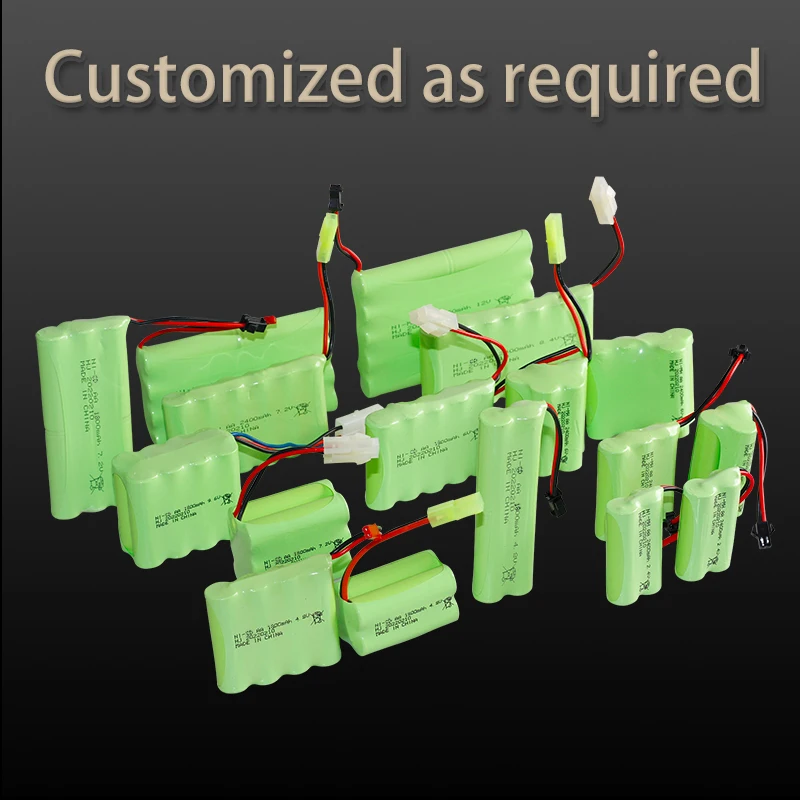 Factory 7.2V 1800mAh Ni-cd cell pack AA rechargeable batteries robot chinese car toy helicopter battery