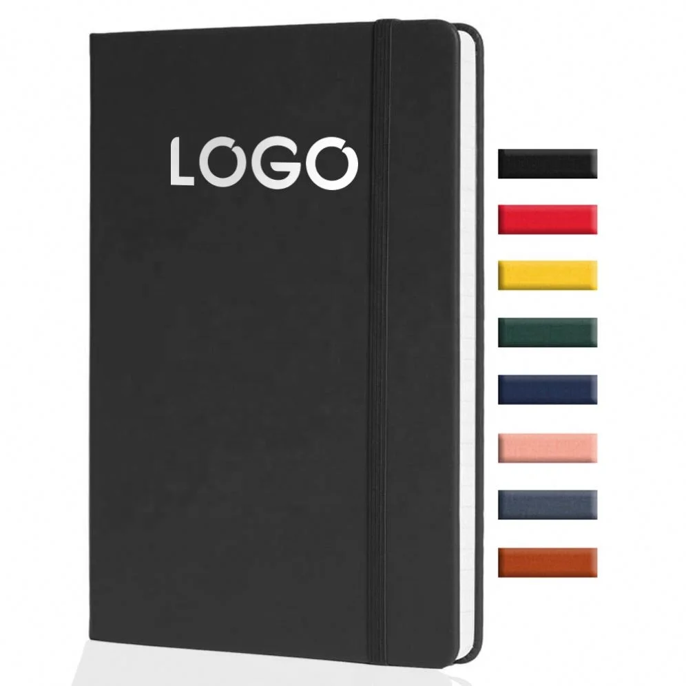 Customizable Spiral Stationery Journals Planner Diary Book with Hard Leather Cover Factory Price Gift Notebooks with Custom Logo