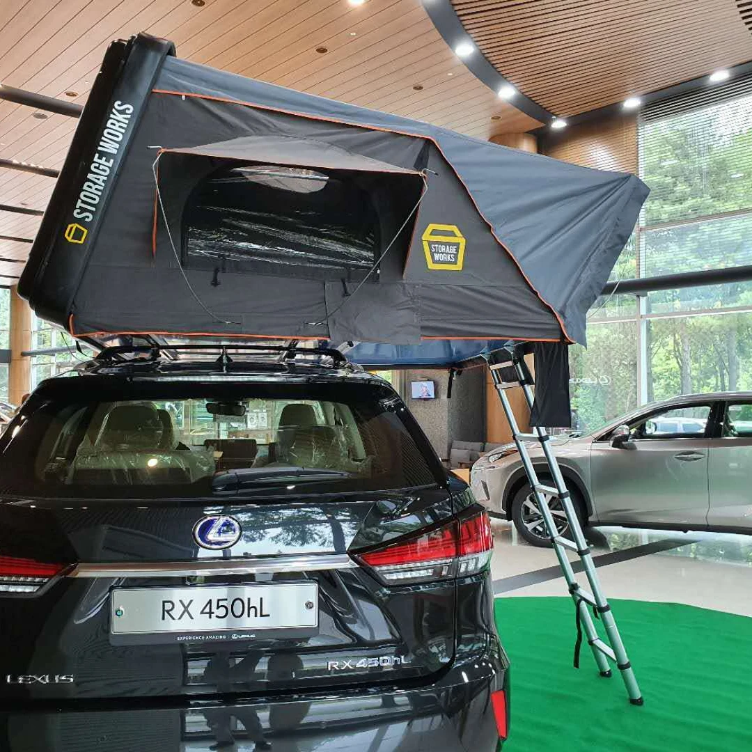 Складная палатка на Крышу внедорожника, навесной тент для кемпинга на свежем воздухе, с твердым корпусом, на крыше, оптовая продажа с завода