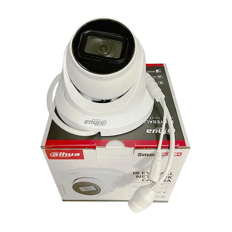 Da hua 50m IR Eyeball CCTV Camera IPC-HDW3541TM-AS WizSense Series 5MP IP Camera POE