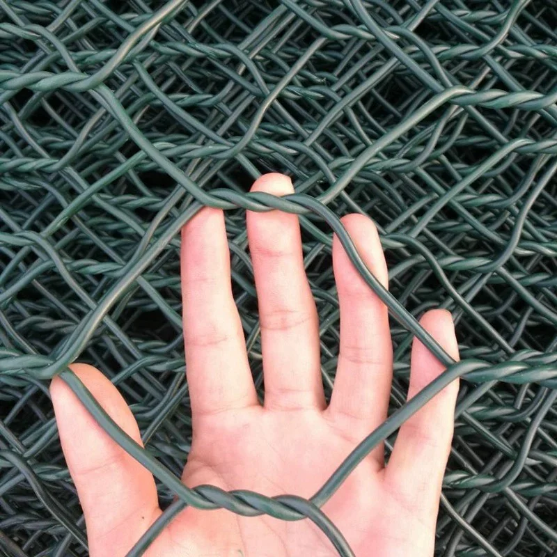 Protecting Fence 0.5mm-3.0mm Diameter PVC Coated Hexagonal Wire Mesh Iron Wire Mesh Galvanized Hexagonal Wire