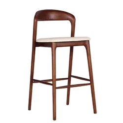 Modern Hotel and restaurant Wood barstool Furniture Bar Chair Bar Stool High Chair Loft Bar chair