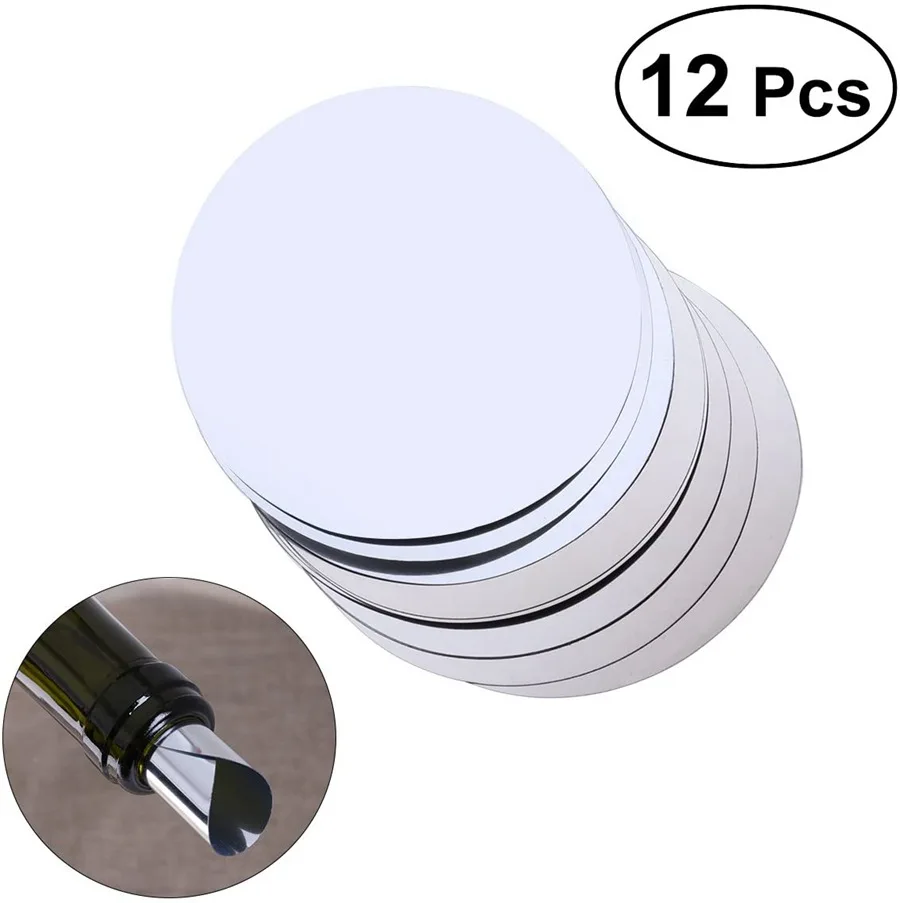 10pcs 12pcs Hot Selling Custom Wine Pour Spout Aluminium Foil Wine Fast Aerator Bottle Pourer Stopper And Drop Drip Stop