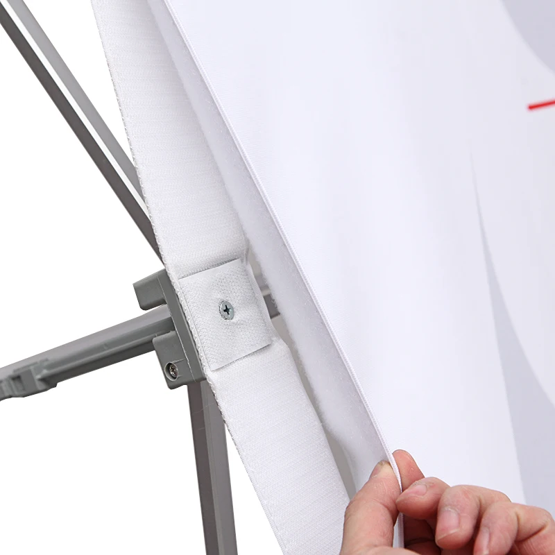 Hot Sale Exhibition Trade Show Aluminum Fabric Backdrop Pop Up Display Stand for Wall Banner
