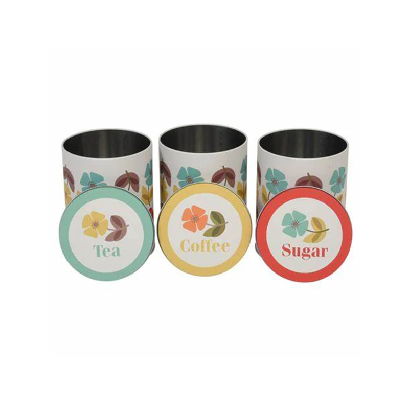tea tin can canning tea coffee packaging