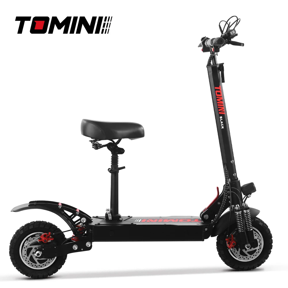 Tomini funded fast 2 wheel fat tire electric scooter electrical scooter china for adultes