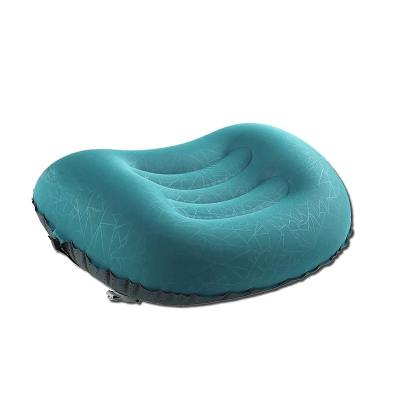 Wholesale custom 2024 new inflatable pillow comfortable inflatable air travel pillow inflatable neck pillows for travel