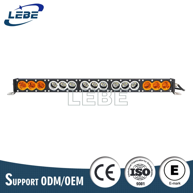 Powerful 150W Cree IP67 White Yellow Offroad Led Light Bar For Truck