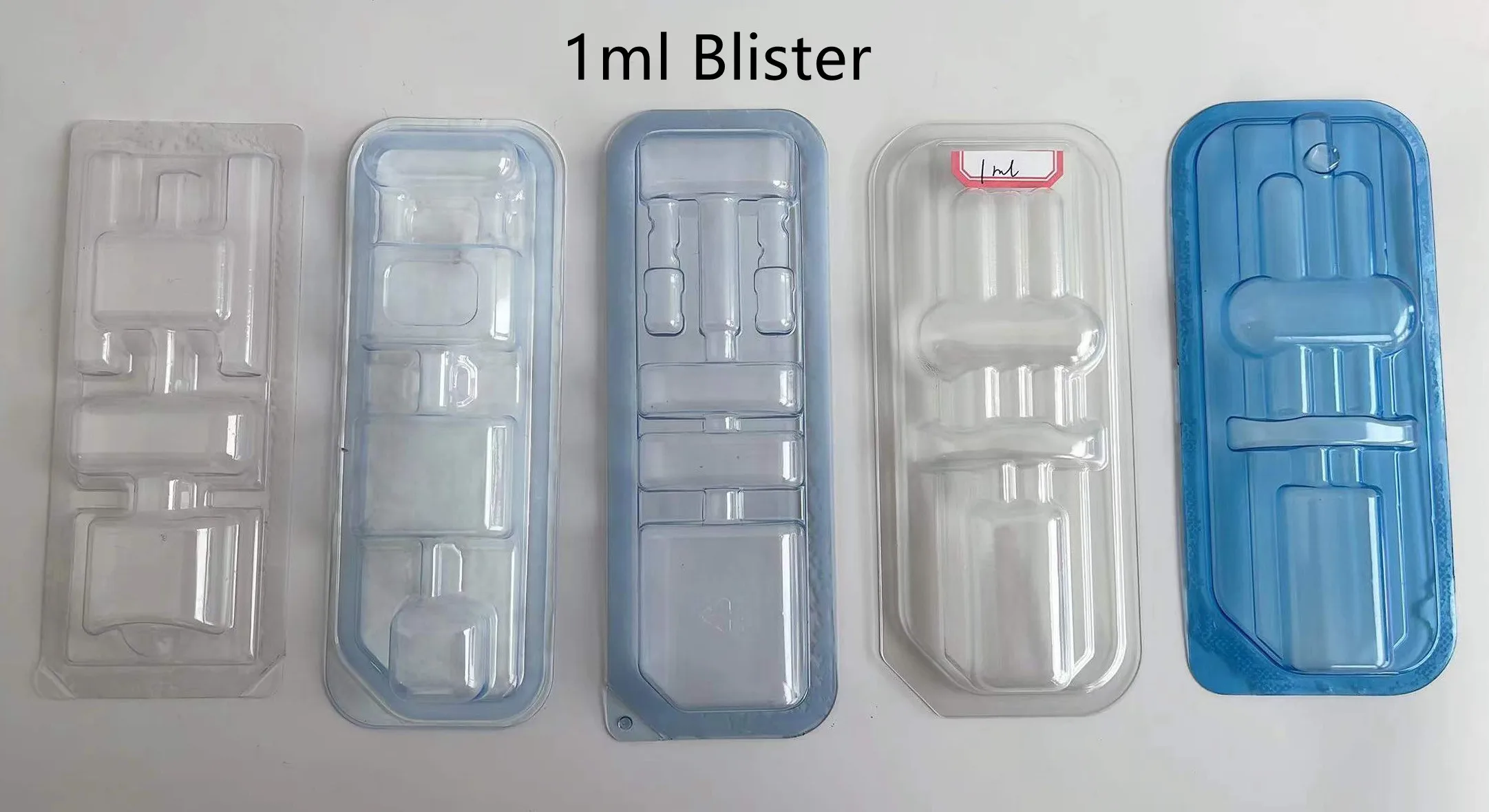 1ml 2ml 5ml 10ml Medical plastic blister