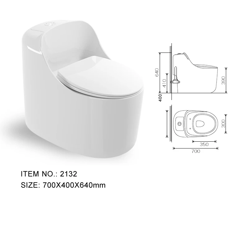 Hot Sale Sanitary Sare Porcelain Siphonic WC Bathroom Ceramics One Piece Toilet