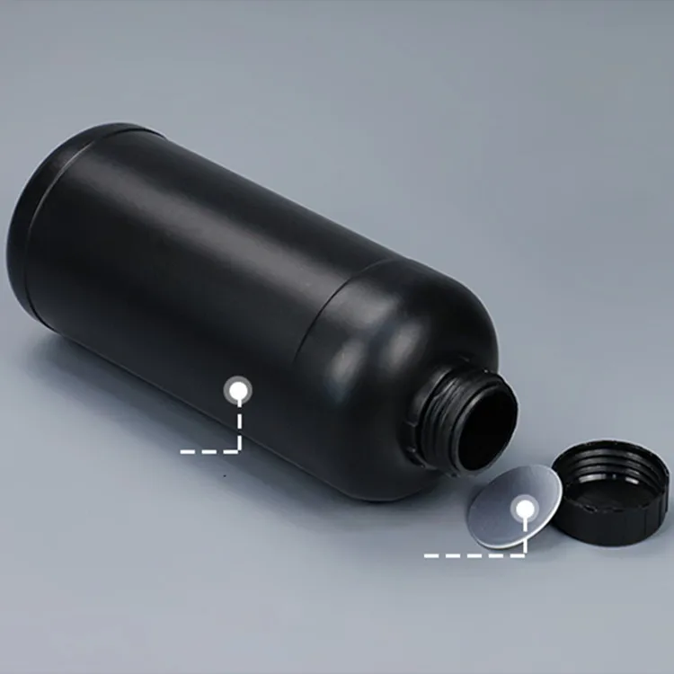 Plastic Material Reagent Bottles 500ml 1000ml Laboratory Consumable Chemical Wide Mouth Reagent Bottles