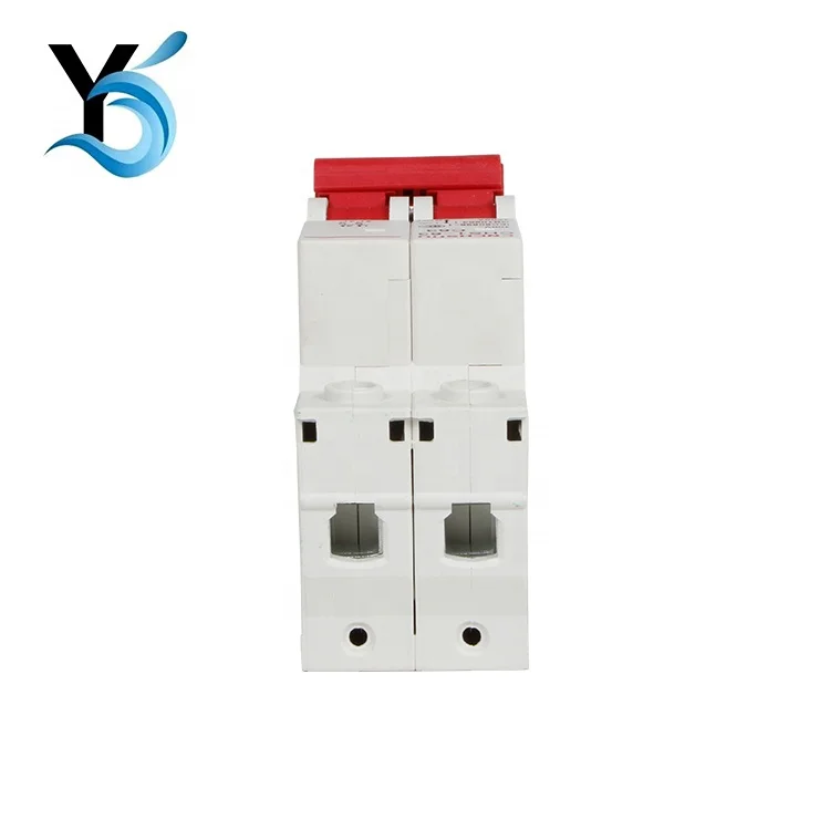 CHS1-63(DZ47-2P)Miniature circuit breaker White switch Low power protector Home circuit breaker On-board power supply protector