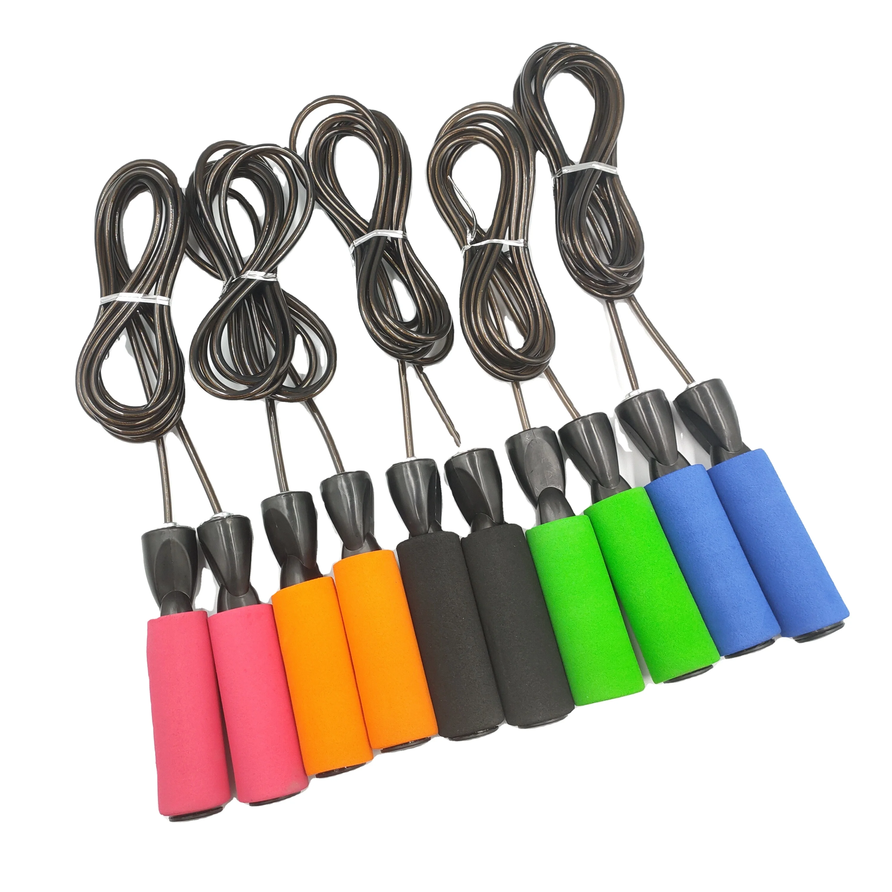 Новинка 2020 г., модная Скакалка из стальной проволоки, подшипник, Скакалка для фитнеса