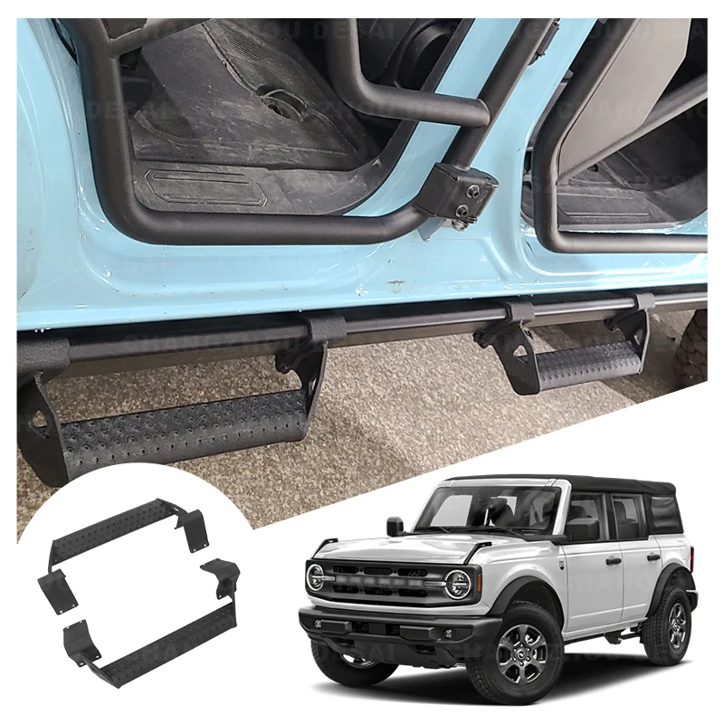2021 2022 2023 Аксессуары для экстерьера автомобиля подножка Подножка Ford Bronco 2/4 двери