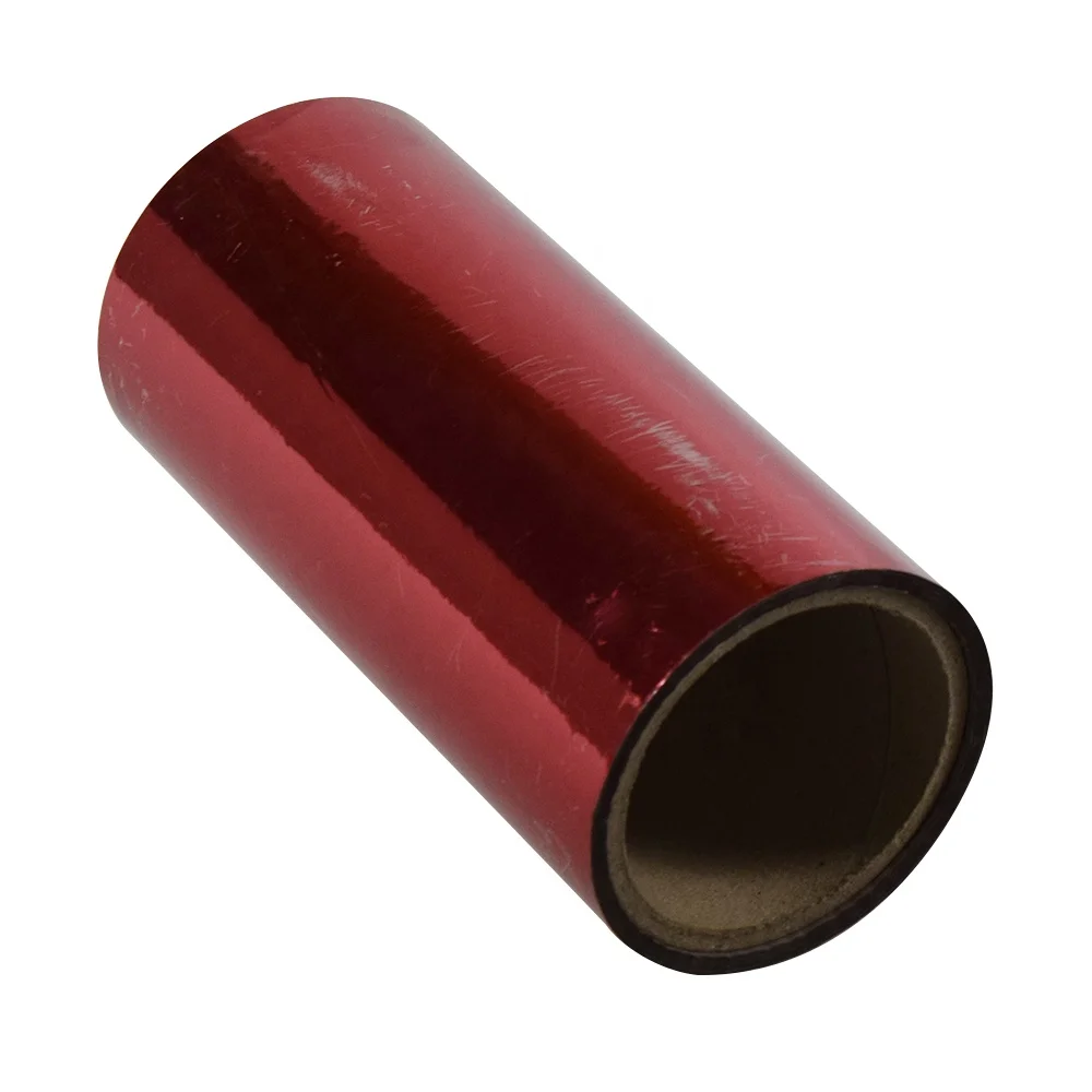 Hongde Pet Polyester Metalized Iridescent Wrapping Gift Wrapping Film Package Carton Box Transparent Metallized Film Soft