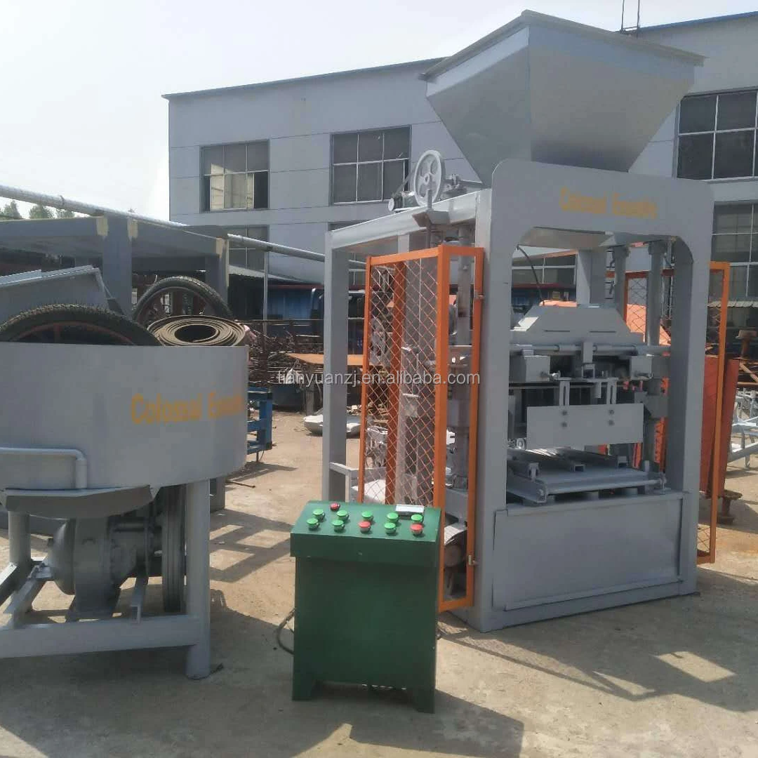 qt4-24 sem automatic block making machine with free trolly for all kinds of hollow blocks