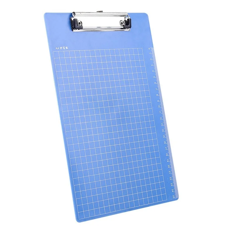 Office Stationery A4 / A5 Splint Density Board Writing Board Metal Aluminum Folder Clip File Plastic Menu Bill Folder