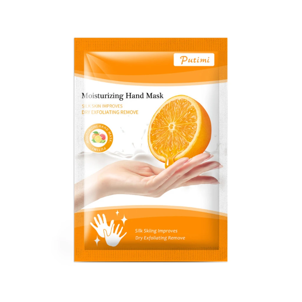 hand care mask OEM Moisturize and hydrate  Dry Exfoliating Remove vitmin c hand mask glove