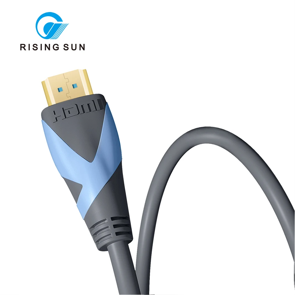 Лидер продаж высокоскоростной кабель Hdmi для PS5 PS4 V2.0 синий позолоченный 24k ретро с кабелем Ethernet