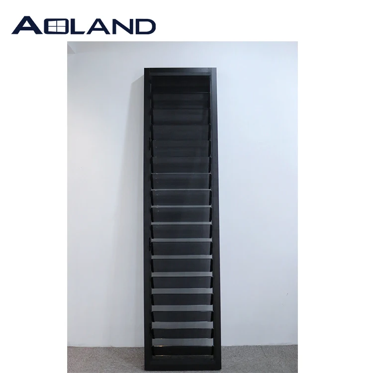2020 new design adjustable tempered glass louvers/glass shutter window