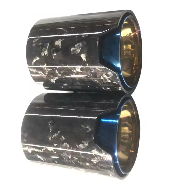 Yuqin YUQIN  Hot Sale Stainless Steel and Carbon Fiber Exhaust Tip for BMW MINI cooper