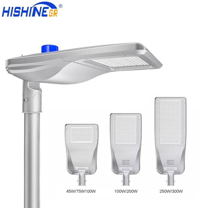 Hshine Group IP67 LED Road Light 45/75/100/150/200/250/300W Solar LED Parking Lot Shoebox Area Lighting Street Light