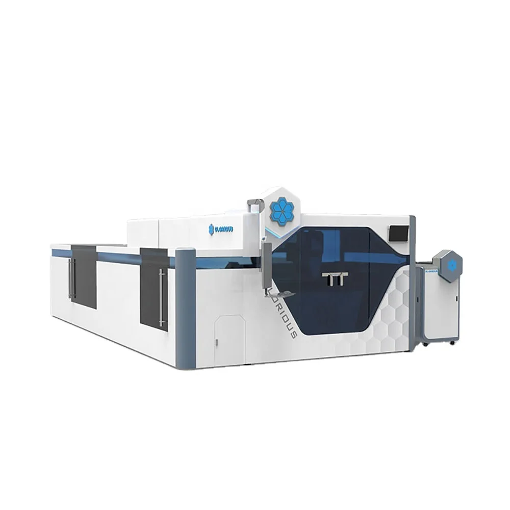 GRS Laser 1~6KW All Cover Exchange Platform Dual-Use Fiber Laser Cutting Machine For Cutting Metal Materials