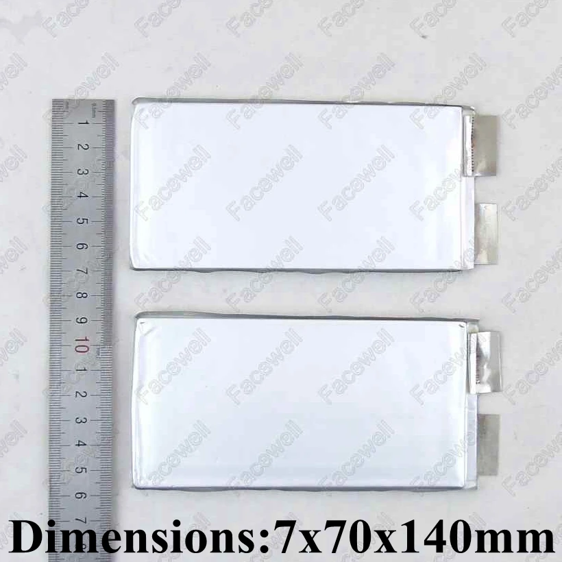 7070140 3.7v 6000mah 35C lipo bateria 3.7v 30c 6ah battery For 11.1v 3s diy RC toys lipo 3s 5200mah 6s lipo plane aircraft