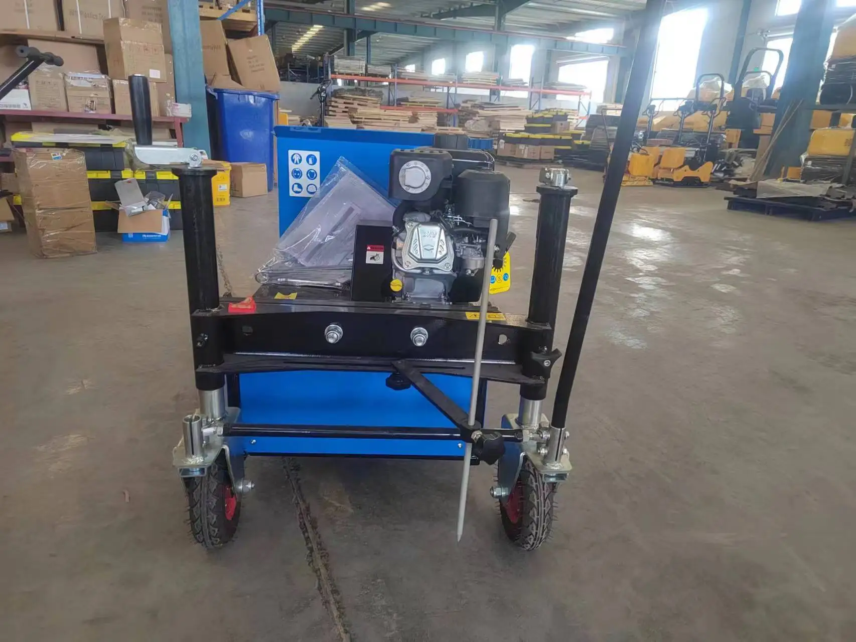 Factory supply curb stone making machine concrete slip form curb machine
