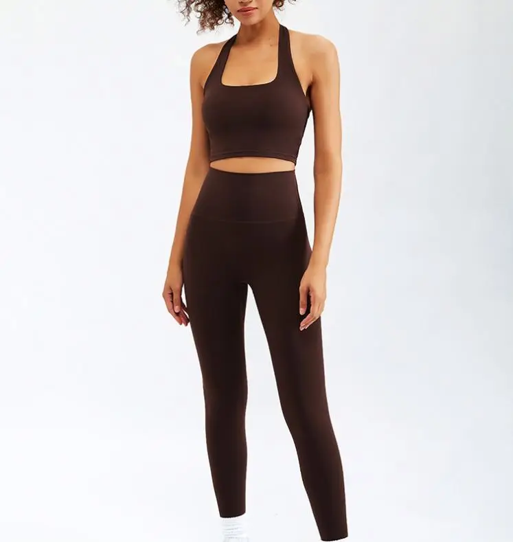 WQ120 Autumn and winter yoga wear women long sleeve gym training running breathable fitness clothes