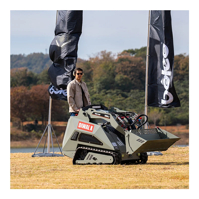 Chinese Best Selling Mini Skid Steer Loader Tractor For Sale