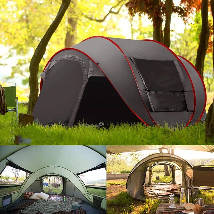 2022 models exported to South Korea automatic tents quick opening and throwing account free to build portable tents beach tents