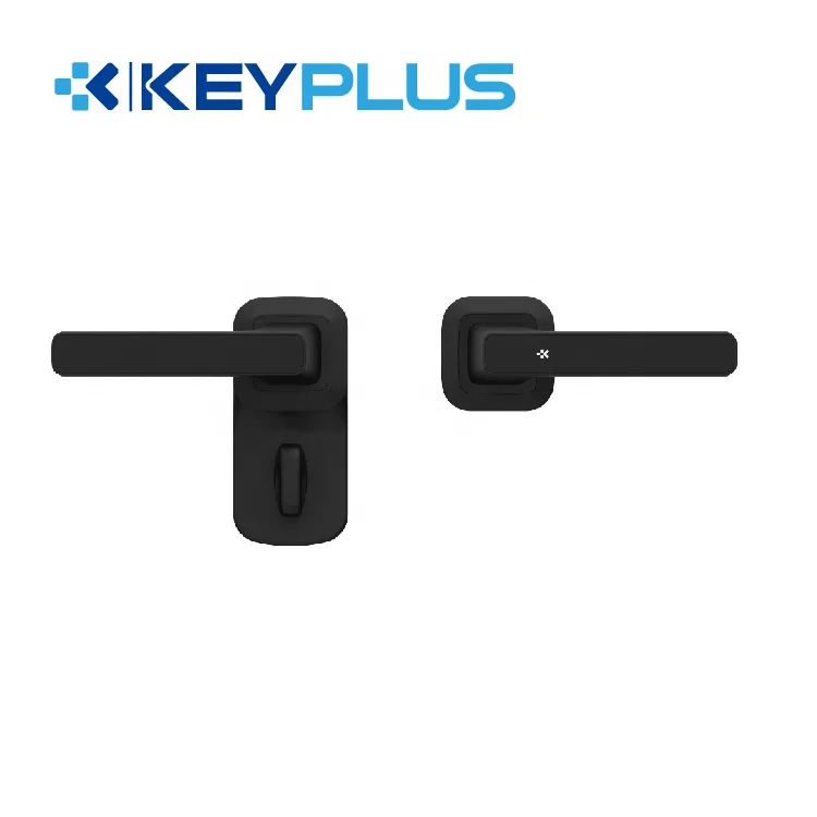 Security Keyless Ttlock High Quality Hotel Smart Door Handle Electronic Lock
