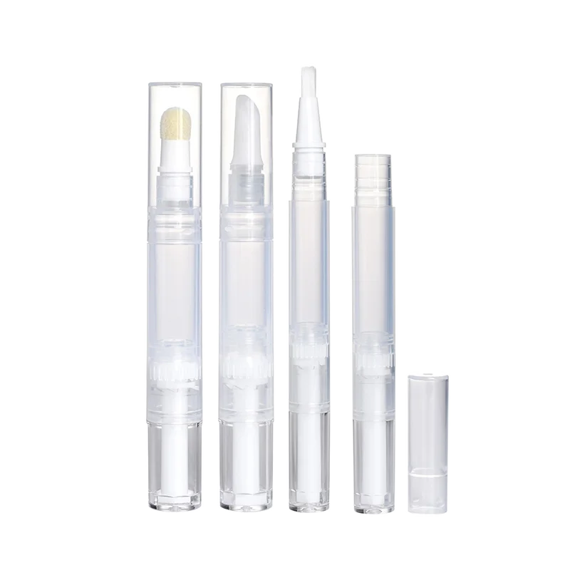 Custom printed Quality 5ml gel dispenser pen 4ml lip gloss pen tube empty gel nail polish pen