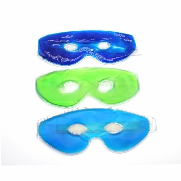 30 strands of PVC Gelatinous texture Cold felling eye mask for relieve eye fatigue