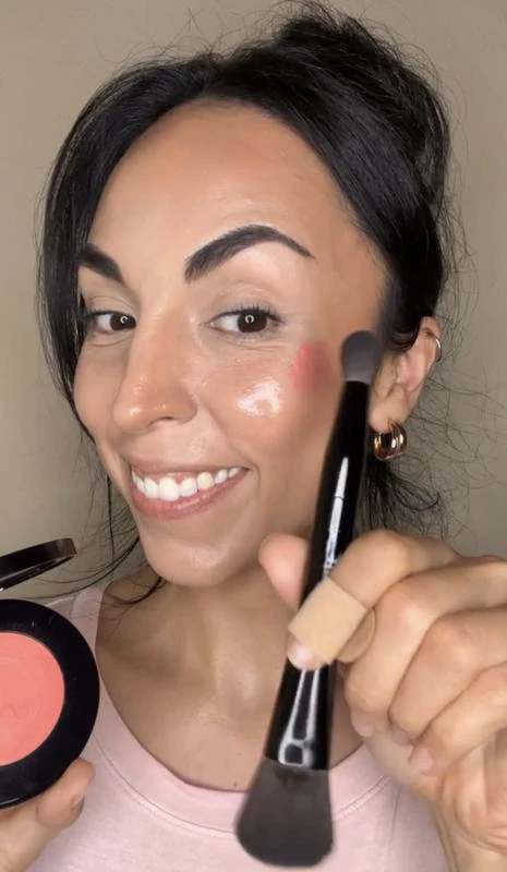 Chian Beauty Manufacturer Wholesale Classic Double-ended Multitasker & Concealer Makeup Foundation Brushes With Custom Logo