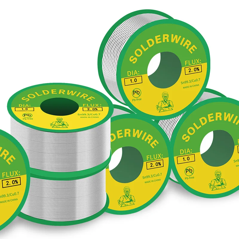 Lead free Solder wire 50g SN99.3 CU0.7  0.5/0.6/0.8/1.0/1.2mm welding  wire