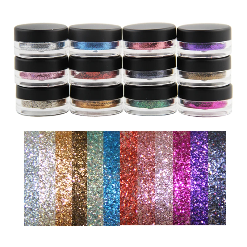 China factory wholesale private label lipgloss 12 Colors Glitter Lip Gloss