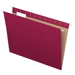 office supplies 25/BX 1/5 Cut Letter Size Recycled raft paper interiors Hanging Folders
