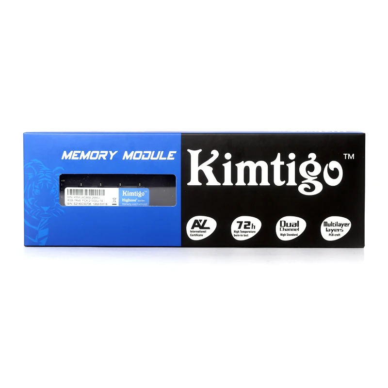 Kimtigo оптовая продажа с фабрики памяти ram DDR4 4 ГБ 8 2666 МГц 2400 оперативная Память ddr4 16 может использоваться как ноутбук оперативной для
