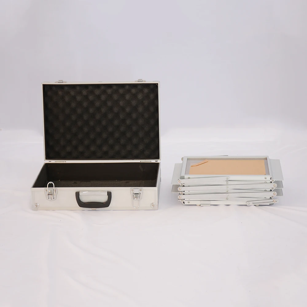 A3 A4 clear acrylic portable Magazine holder rack Display foldable Catalogue Stand Brochure Holder Brochure Stand