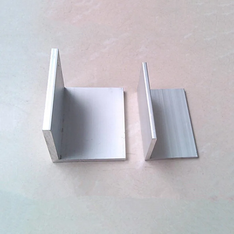 adjustable leg L Bracket aluminum Profile Extrusion 90 degree triangle edging strip L-shaped aluminum strip angle