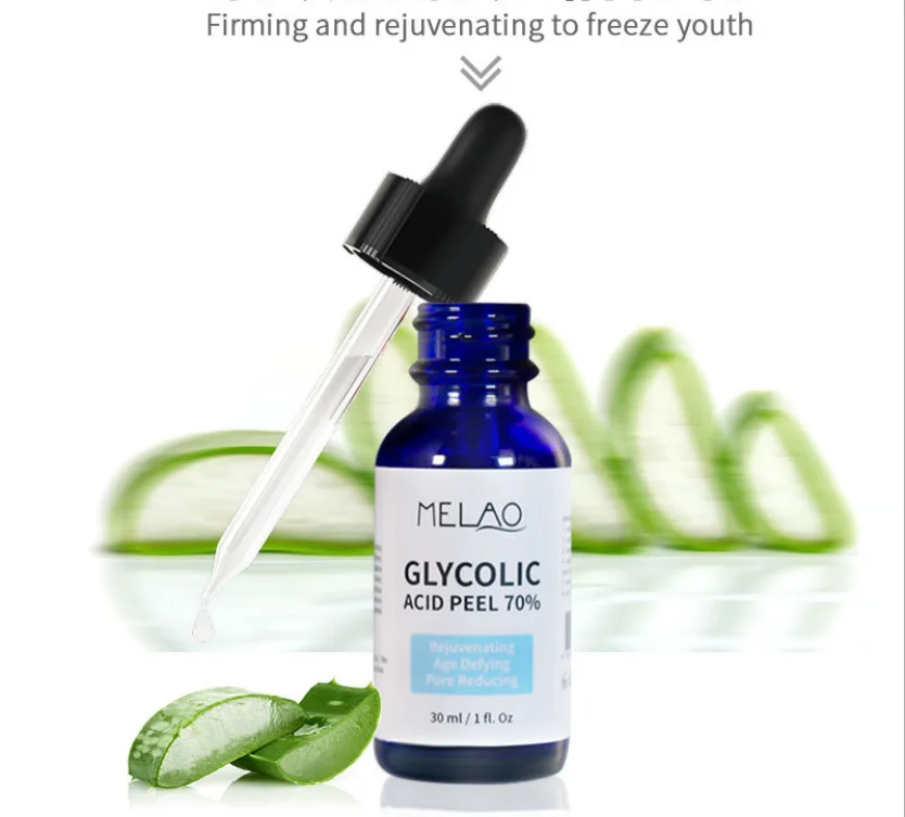 Hot sale Anti-wrinkle Skin Care Glycolic Acid Peel 70% Serum face serum