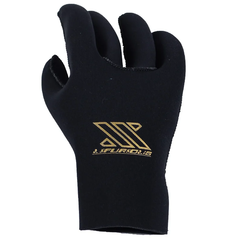 3mm spandex skin tight CR neoprene gloves protective