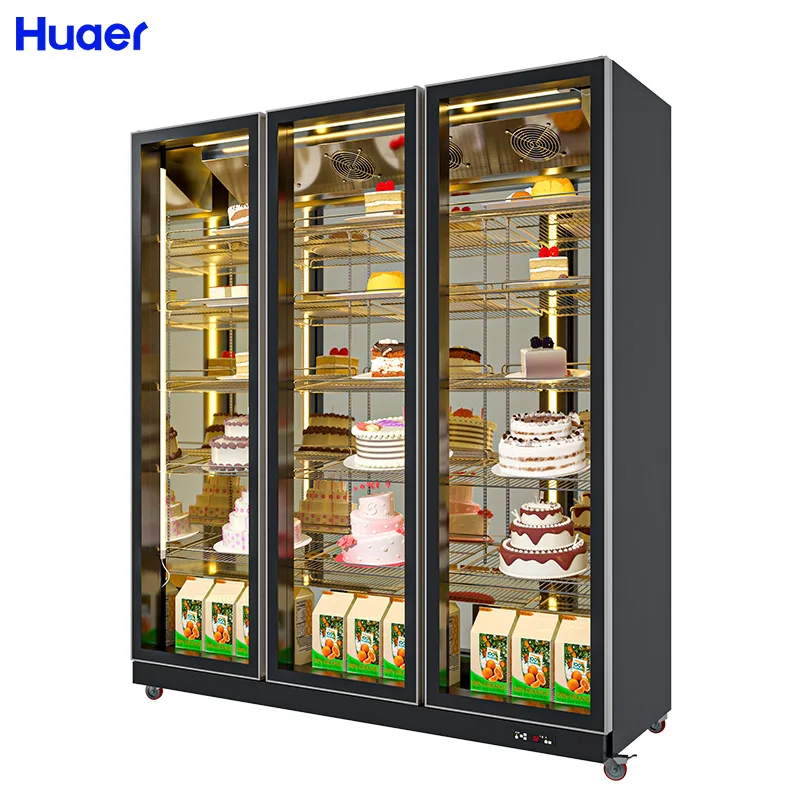 Small Dessert Display Freezer Baked Pastry Bread Cabinet Cake Chiller Essential Refrigeration Equipment