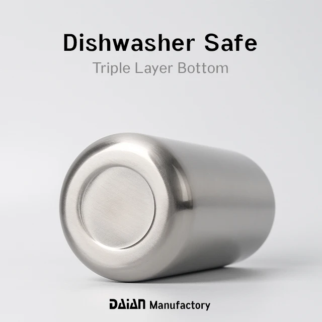 20oz 32oz Luxury Double Wall Wide Mouth Stainless Steel Water Bottle with Straw Sports Vacuum Flask with Foldable Straw Lid