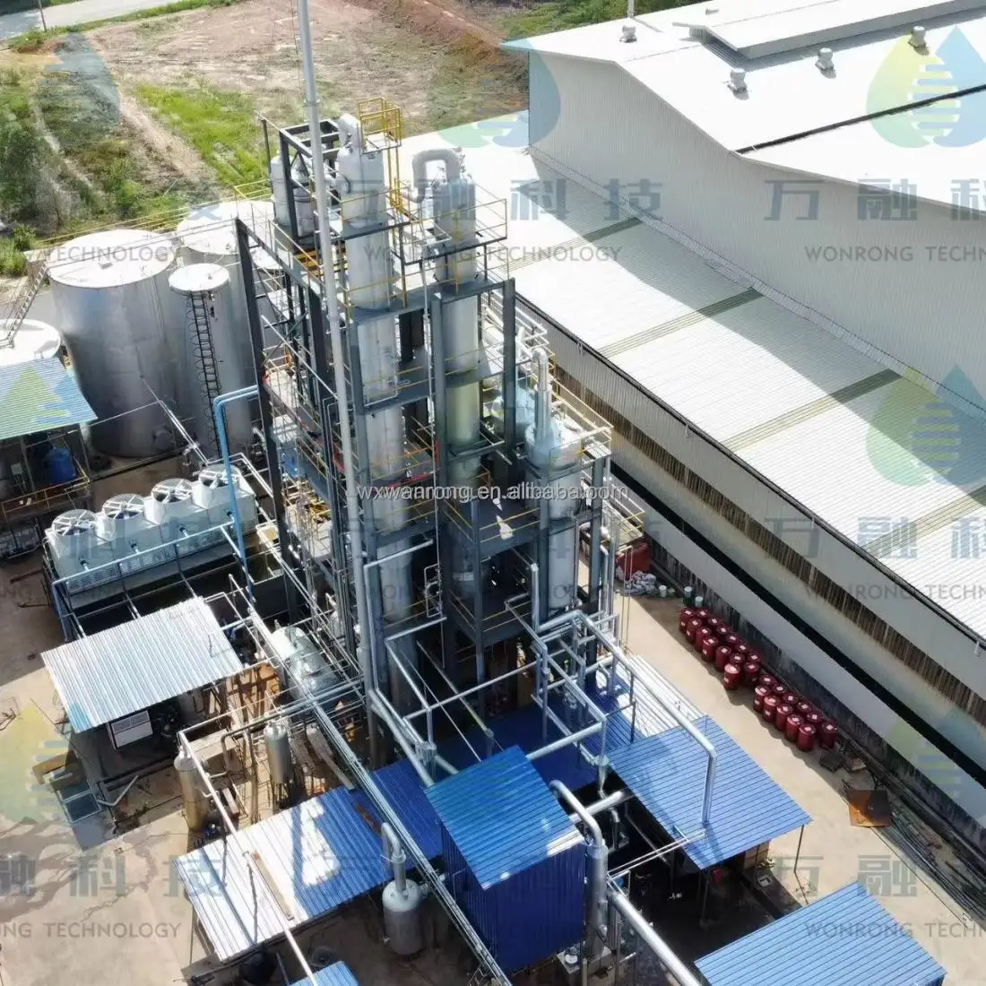 1-20 тонн малайсиавастная система переработки масла для дизельного/базового маслоперерабатывающего завода